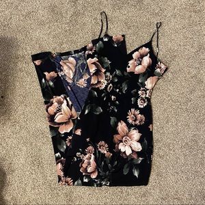 Windsor Floral, Navy Long Dress